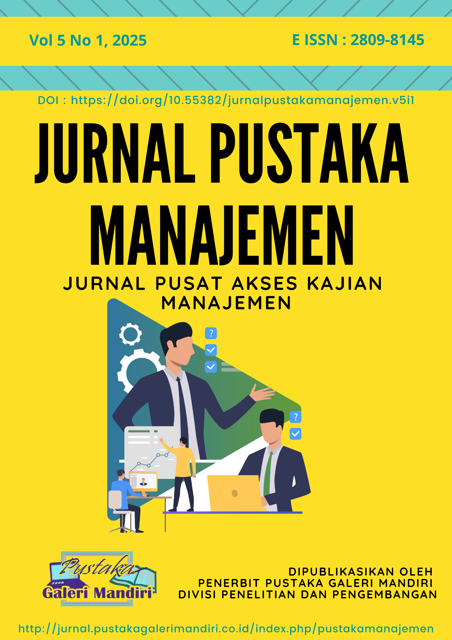 					Lihat Vol 5 No 1 (2025): Jurnal Pustaka Manajemen 
				
